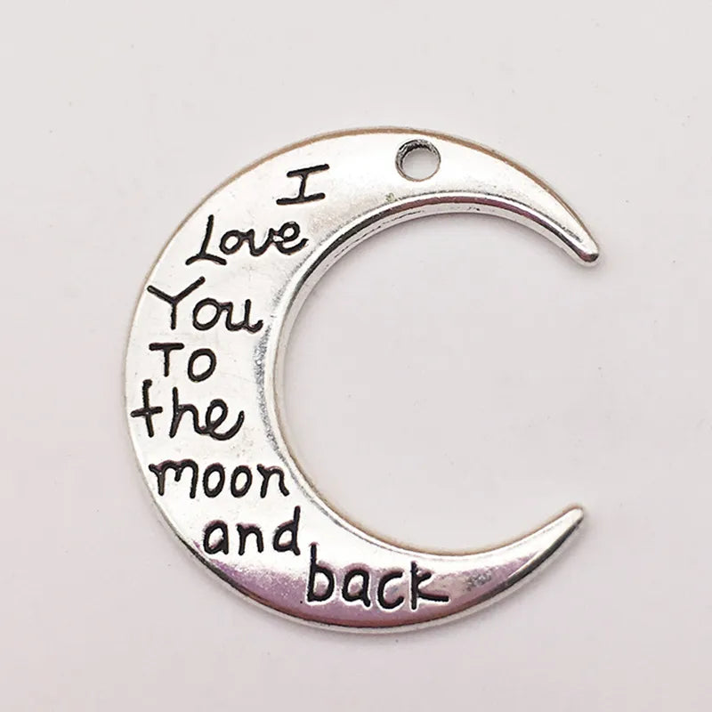 Retro Moon Alloy Plating Pendant