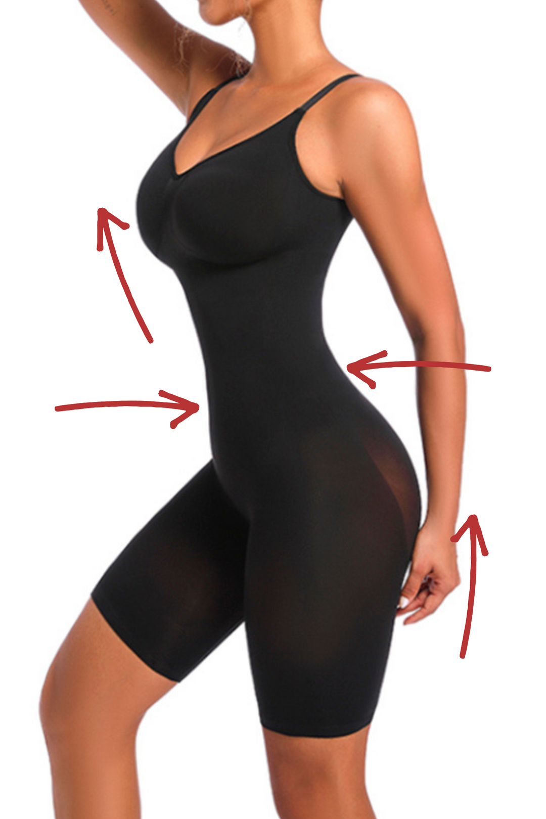 Seamless Full Body Tummy Control Bodysuit Shapewear