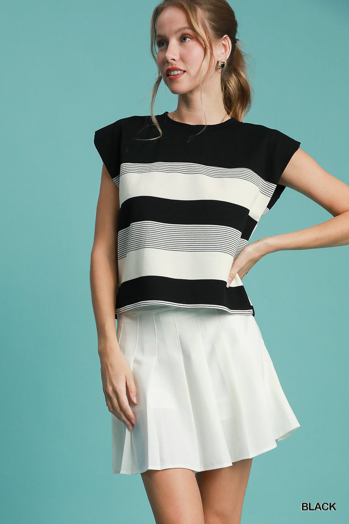 Mixed Stripe  Top