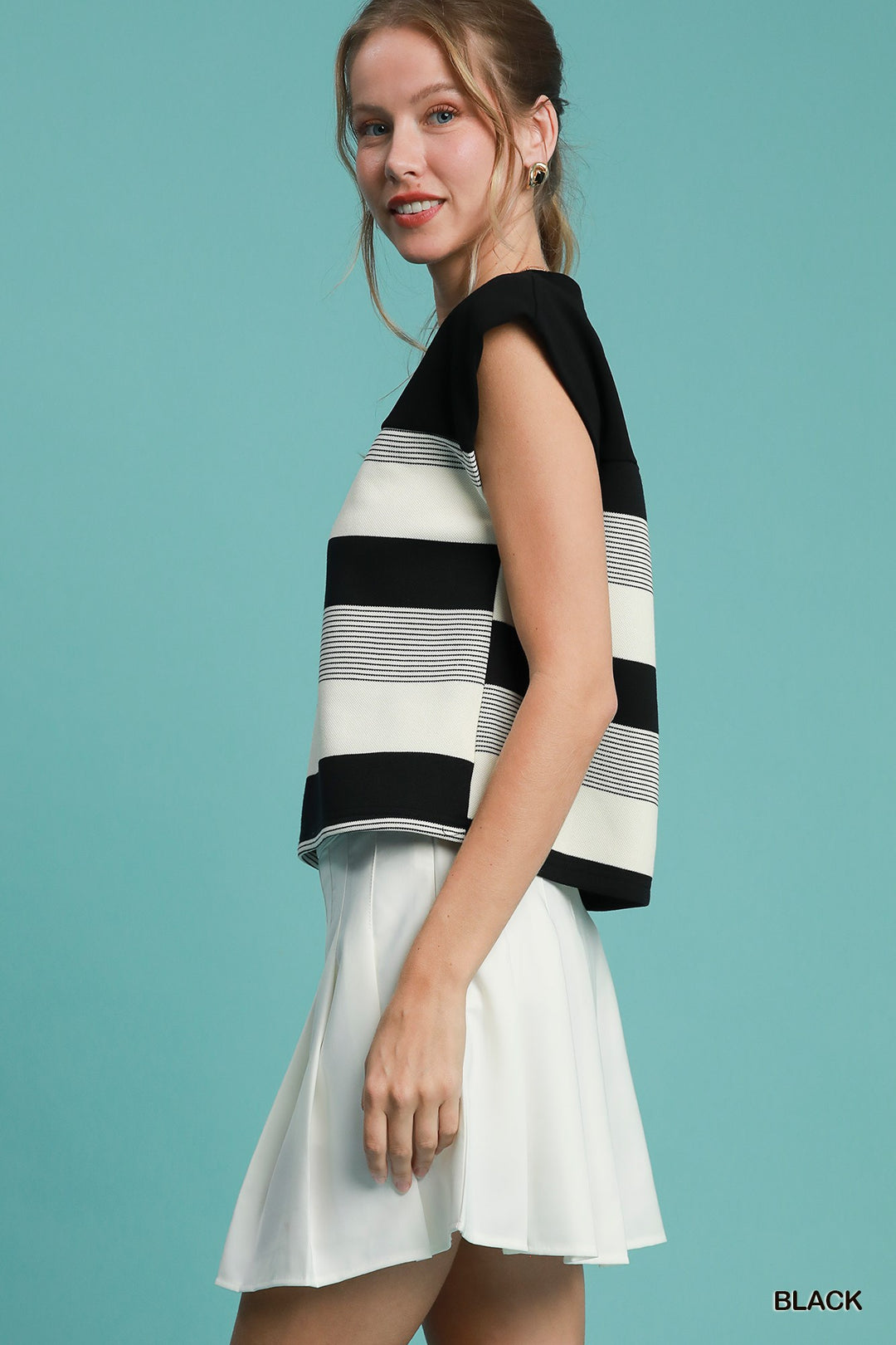 Mixed Stripe  Top