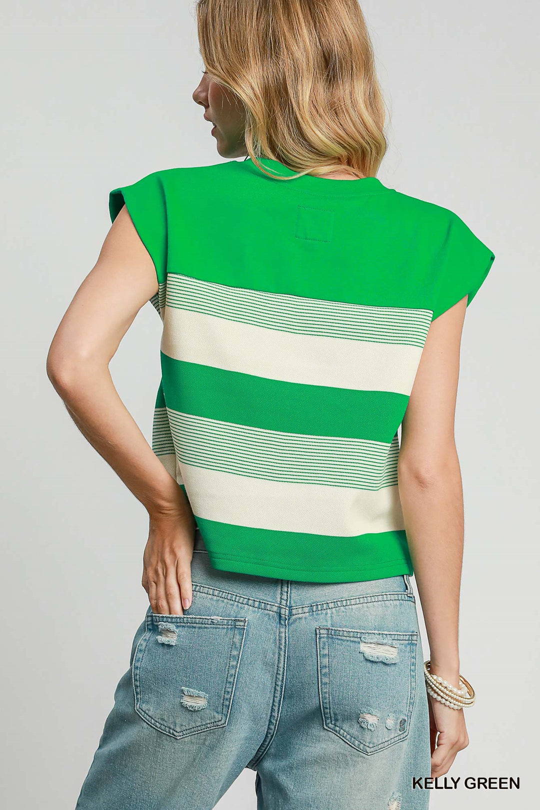 Mixed Stripe  Top