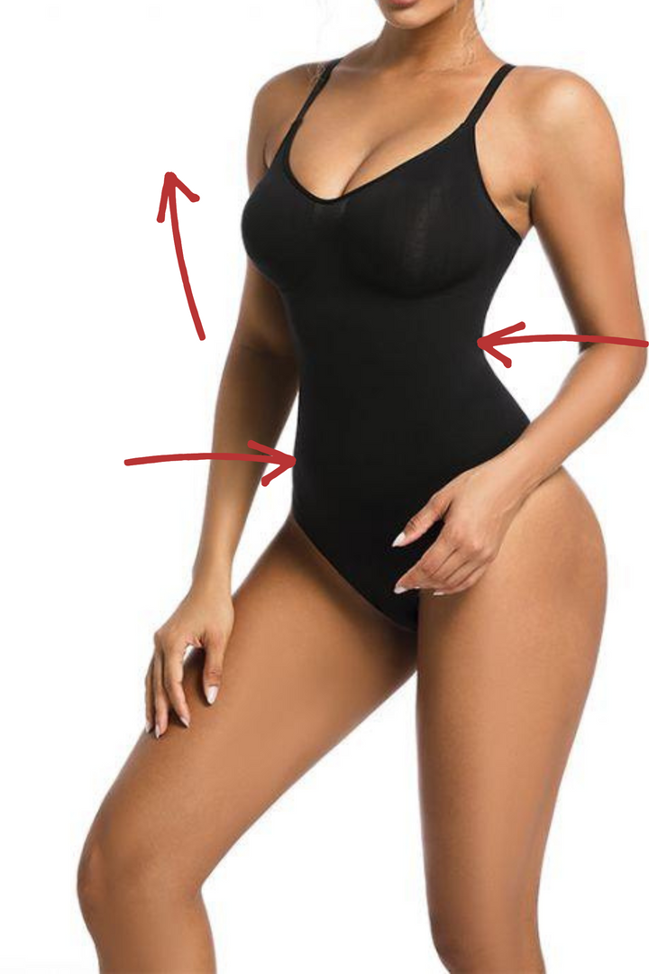 Seamless tummy control hip lift shapewear