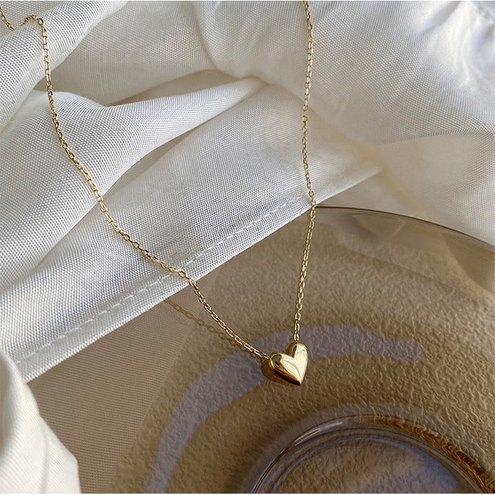 18K Gold Plated Three-dimensional Pendant Necklace