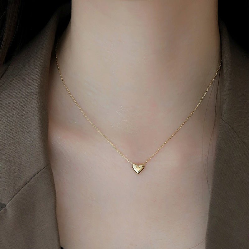 18K Gold Plated Three-dimensional Pendant Necklace