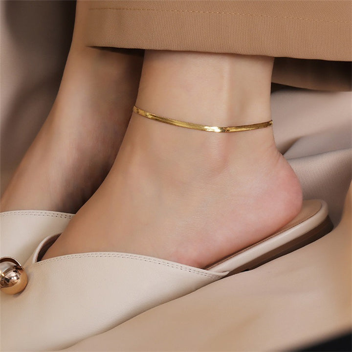 Luxurious Snake Chain Anklet