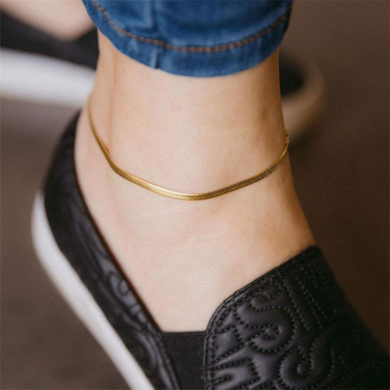 Luxurious Snake Chain Anklet