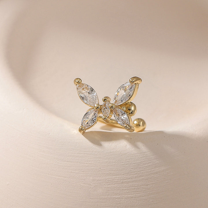 Butterfly Gold Dipped Ear Cuff